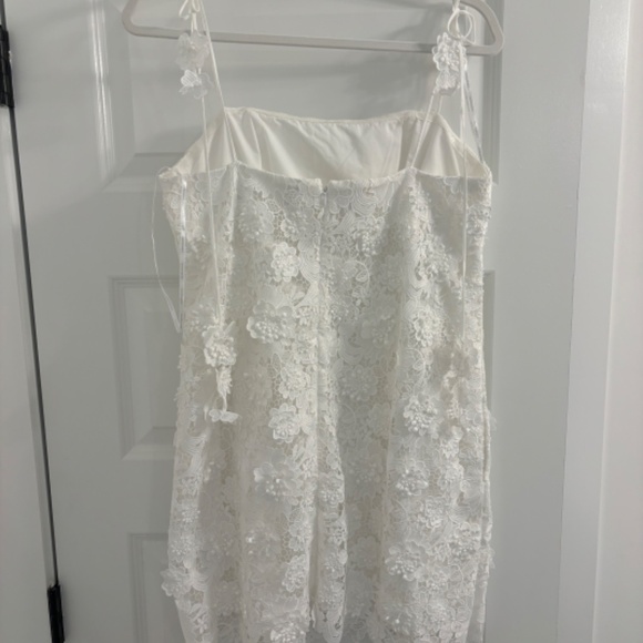 Zimmermann Raie Lace Flower Mini Dress - Picture 8 of 12